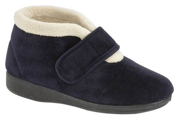  Sleepers AMELIA Ladies Touch Fastening Extra Comfort Memory Boots LS342C