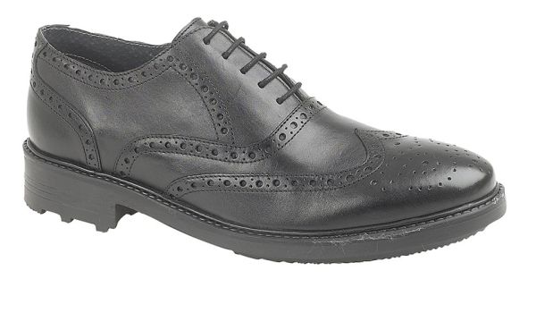 Roamers M179 TED 5 Eyelet Brogue Oxford Comfort Formal Shoes M179A