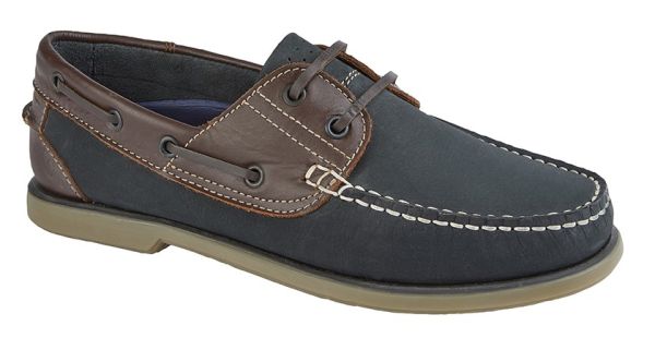 Mens Dek M551 Smart Leather Moccasin Boat Shoes M551CN