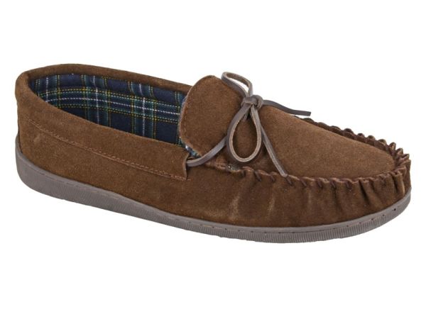 Sleepers ADIE MS461 Leather Full Indoor Quality Moccasin Slippers MS461B