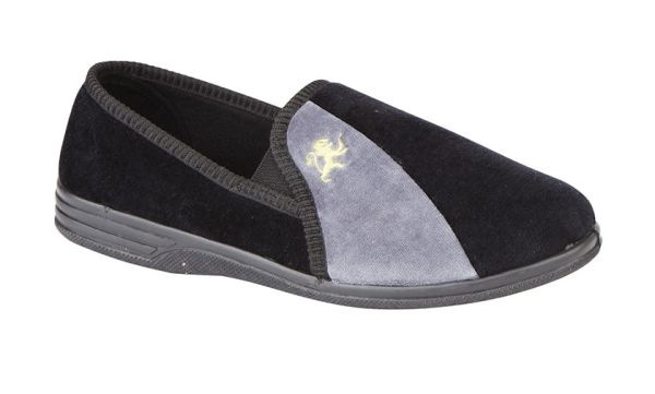 Zedzzz AARON MS480 Lion Motif Twin Colour Full Indoor Slippers MS480A