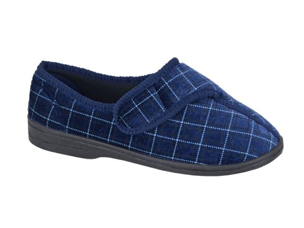 Zedzzz GEORGE Budget Touch Fastening Washable Fastening Indoor Slipper MS492C